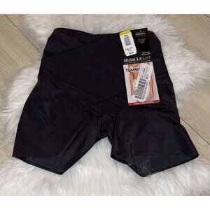 Miraclesuit 2414 Womens Instant Tummy Tuck Extra Firm Bike Short Shapewear M New
